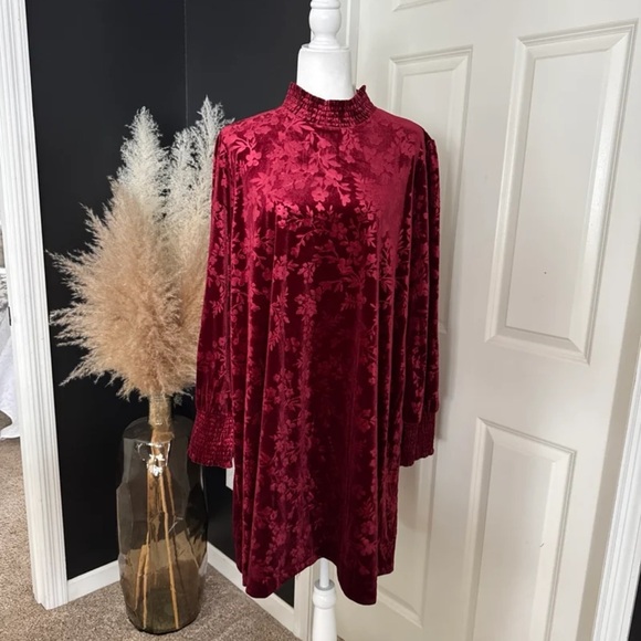 NWT Matilda Jane Just Imagine Melanie Womens Velour Holiday Dress 
Size XXL - Picture 8 of 12